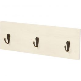 Coat Rack, H: 10 cm, D: 1,2 cm, L: 30 cm, 1 pc [HOB-57953]