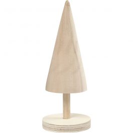 Christmas tree, H: 15,5 cm, D 5 cm, 1 pc [HOB-58053]