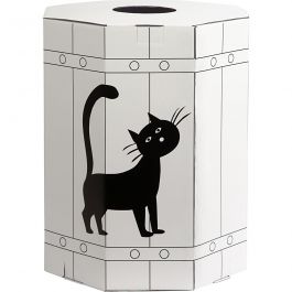 Carnival Barrel, H: 39 cm, 1 pc/ 1 pack [HOB-59211]