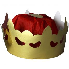 King's Crown, gold, H: 11 cm, D 19 cm, 1 pc [HOB-59232]