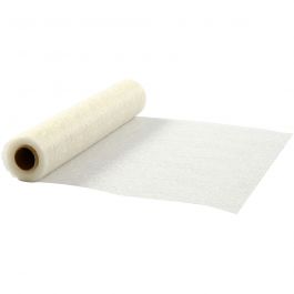 Table runners, off-white, W: 30 cm, 10 m/ 1 roll [HOB-593021]