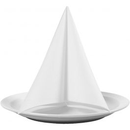 Table Napkins, white, size 40x40 cm, 60 g, 20 pc/ 1 pack [HOB-598001]