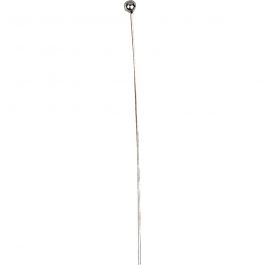 Ball Head Pins, silver-plated, L: 60 mm, 150 pc/ 1 pack [HOB-602001]