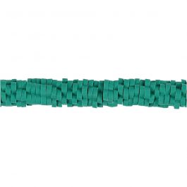 Clay Beads, turquoise, D 5-6 mm, hole size 2 mm, 145 pc/ 1 pack [HOB-61003]