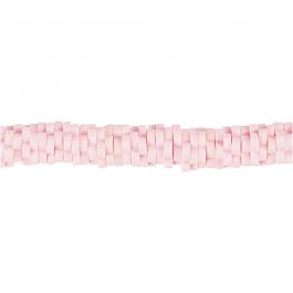 Clay Beads, light red, D 5-6 mm, hole size 2 mm, 145 pc/ 1 pack [HOB-61007]
