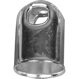 End Caps, silver-plated, D 6 mm, 6 pc/ 1 pack [HOB-613050]