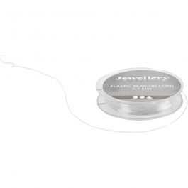 Elastic Beading Cord, thickness 0,5 mm, 10 m/ 1 roll [HOB-615400]