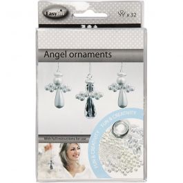 Angel Ornament, H: 2,8 cm, 32 pc/ 1 pack [HOB-62092]