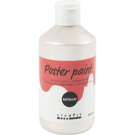 PRIMO metallic paint, white, 300 ml/ 1 pack [HOB-629801]