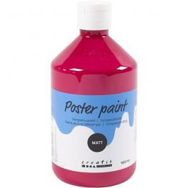 Cover colour, primary red, matt, 500 ml/ 1 bottle [HOB-642035]