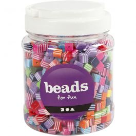 Multi Mix, 500 g, size 8x8 mm, hole size 2,5 mm, 700 ml/ 1 tub [HOB-69983]