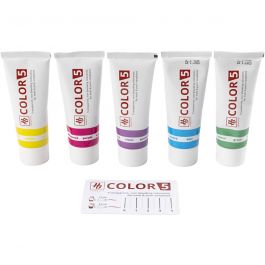 Soap dye, assorted colours, 5x30 g/ 1 pack [HOB-70042]