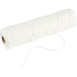 Candle Wick for pure paraffin, 100 g, no. SU, size 3x9 , 50 m/ 1 roll [HOB-73318]