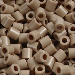 Fuse Beads, beige (32248), size 5x5 mm, hole size 2,5 mm, medium, 1100 pc/ 1 pack [HOB-751060]