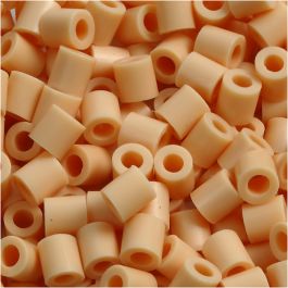 Fuse Beads, light beige (32228), size 5x5 mm, hole size 2,5 mm, medium, 1100 pc/ 1 pack [HOB-751070]