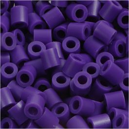 Fuse Beads, dark purple (32234), size 5x5 mm, hole size 2,5 mm, medium, 1100 pc/ 1 pack [HOB-751110]