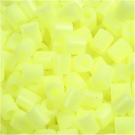 Fuse Beads, pastel yellow (32244), size 5x5 mm, hole size 2,5 mm, medium, 6000 pc/ 1 pack [HOB-751161]