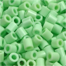 Fuse Beads, pastel green (32252), size 5x5 mm, hole size 2,5 mm, medium, 6000 pc/ 1 pack [HOB-751171]