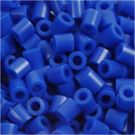 Fuse Beads, dark blue (32232), size 5x5 mm, hole size 2,5 mm, medium, 1100 pc/ 1 pack [HOB-751210]