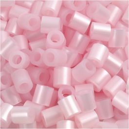 Fuse Beads, rose mother-of-pearl (32259), size 5x5 mm, hole size 2,5 mm, medium, 6000 pc/ 1 pack [HOB-751261]