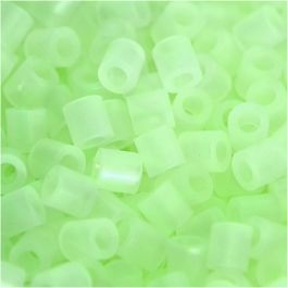 Fuse Beads, luminous, size 5x5 mm, hole size 2,5 mm, medium, 1100 pc/ 1 pack [HOB-75283]