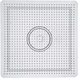 Peg Board, clear, size 14,5x14,5 cm, 1 pc [HOB-753010]