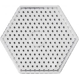 Peg Board, clear, hexagon, JUMBO, 5 pc/ 1 pack [HOB-75326]
