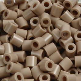 PhotoPearls, beige (6), size 5x5 mm, hole size 2,5 mm, medium, 6000 pc/ 1 pack [HOB-75506]