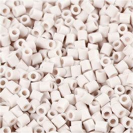 PhotoPearls, light grey (10), size 5x5 mm, hole size 2,5 mm, medium, 6000 pc/ 1 pack [HOB-75510]