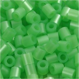 PhotoPearls, green mother-of-pearl (22), size 5x5 mm, hole size 2,5 mm, medium, 1100 pc/ 1 pack [HOB-755220]