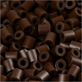 PhotoPearls, dark brown (2), size 5x5 mm, hole size 2,5 mm, medium, 6000 pc/ 1 pack [HOB-75552]