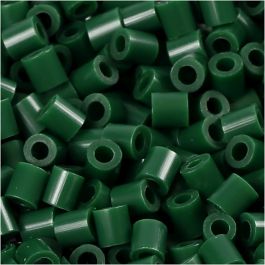PhotoPearls, dark green (9), size 5x5 mm, hole size 2,5 mm, medium, 1100 pc/ 1 pack [HOB-755590]
