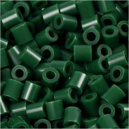 PhotoPearls, dark green (9), size 5x5 mm, hole size 2,5 mm, medium, 6000 pc/ 1 pack [HOB-75559]