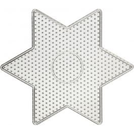Peg Board, clear, size 15x15 cm, 1 pc [HOB-755890]