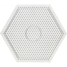 Peg Board, large hexagon, size 15x15 cm, 10 pc/ 1 pack [HOB-75590]