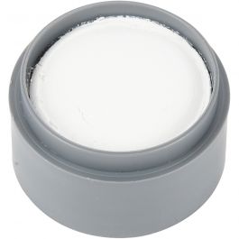 Water-based Face Paint, white, 15 ml/ 1 tub [HOB-77010]