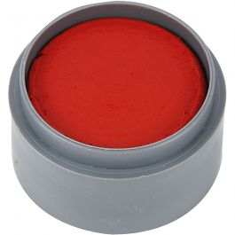 Water-based Face Paint, clear red, 15 ml/ 1 tub [HOB-77018]