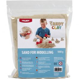 Sandy Clay®, natural, 1 kg/ 1 pack [HOB-78268]