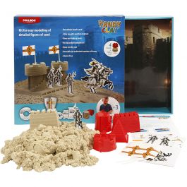 Sandy Clay®, natural, castle, 1 set [HOB-78270]