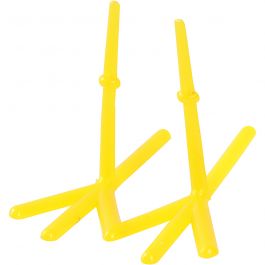 Chicken Feet, yellow, H: 28 mm, L: 37 mm, 50 pc/ 1 pack [HOB-78278]