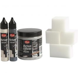 Concrete Paste, grey, 1 set [HOB-78667]