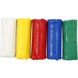 Soft Clay, assorted colours, H: 9,5 cm, 400 g/ 1 bucket [HOB-78690]