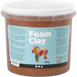 Foam Clay®, brown, 560 g/ 1 bucket [HOB-78869]