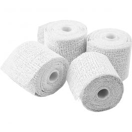 Plaster Gauze, L: 2,7 m, W: 5 cm, 4 roll/ 1 pack [HOB-78912]