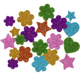 Eva Foam Shapes, D 19+29 mm, 100 asstd./ 1 pack [HOB-790230]