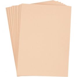 EVA foam, cream, A4, 210x297 mm, thickness 2 mm, 10 sheet/ 1 pack [HOB-79033]