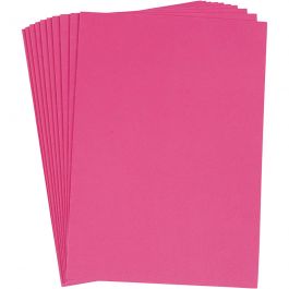 EVA foam, pink, A4, 210x297 mm, thickness 2 mm, 10 sheet/ 1 pack [HOB-79042]