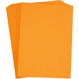 EVA foam, orange, A4, 210x297 mm, thickness 2 mm, 10 sheet/ 1 pack [HOB-79045]