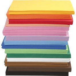 EVA foam, A4, 210x297 mm, thickness 2 mm, 15x10 sheet/ 1 pack [HOB-79058]