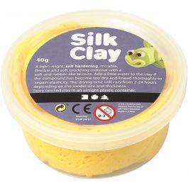 Silk Clay®, yellow, 40 g/ 1 tub [HOB-79103]